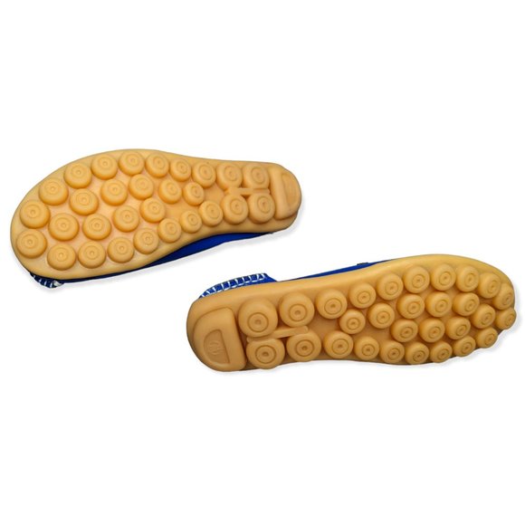 Women's Blue Leather Loafers Size 37/ US Size 6.5 - Picture 8 of 10